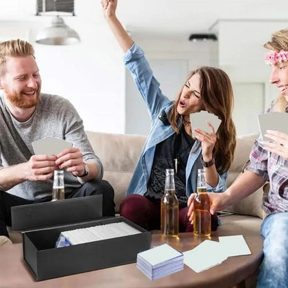 Sturdy Card Storage Box for Collectors Large Capacity Cardstock Holder