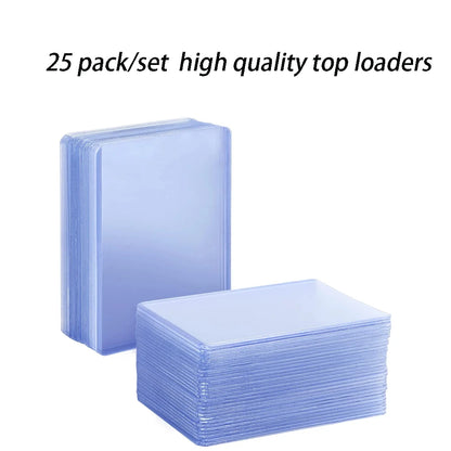 Ultra Pro 35/55/75/100/130/180PT Clear Regular Top Loaders Standard Size for All Trading Cards Baseball Card Protectors