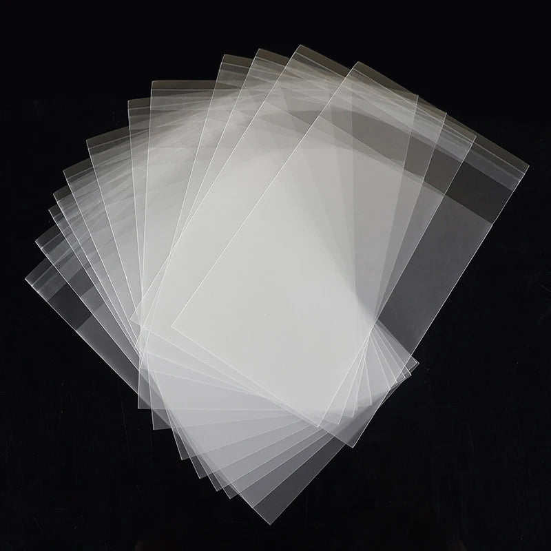 200pcs(2Packs) 65*90mm Card Sleeve Cards Protector Magic Killers of Three Kingdom Football Star Card Transparent Board Games