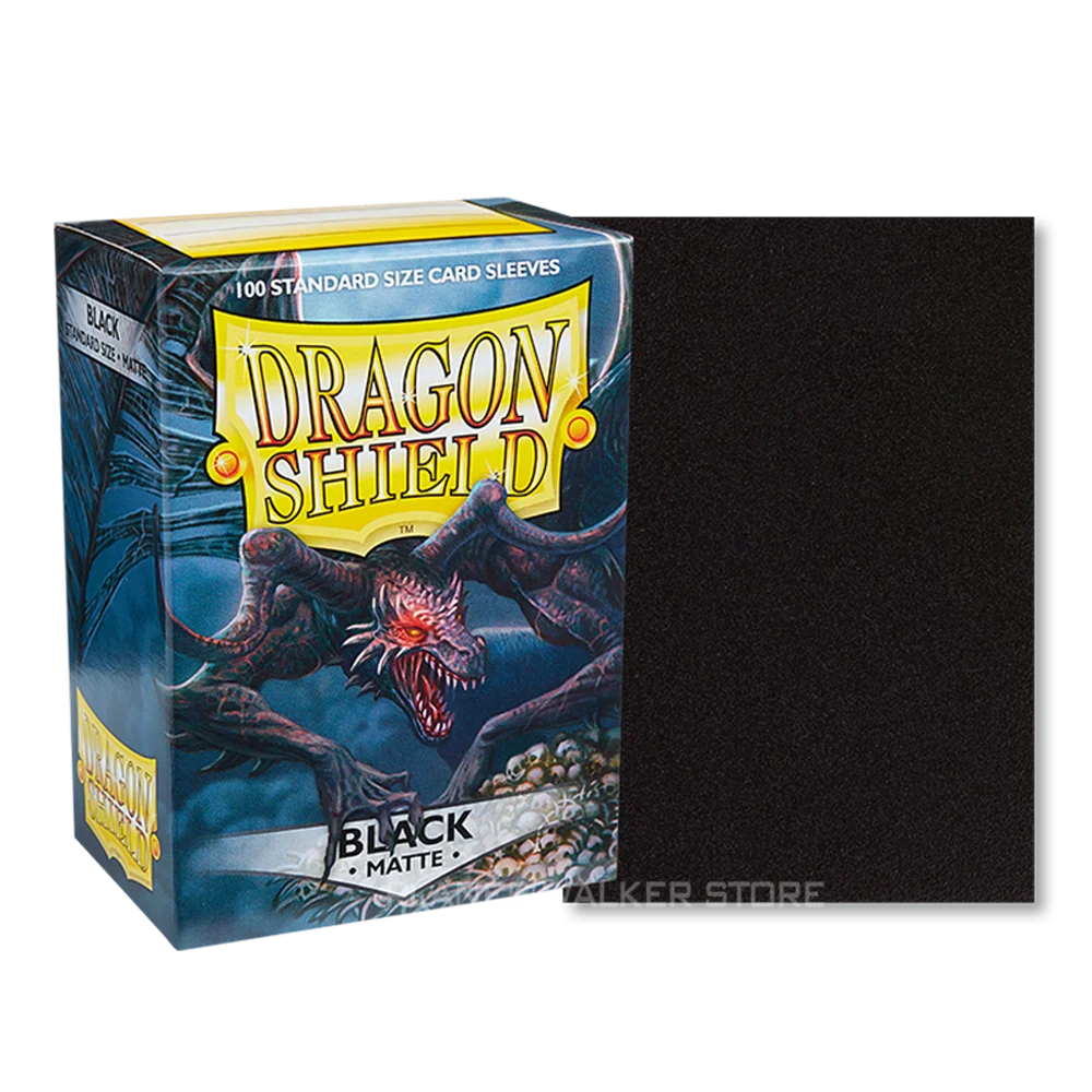66X91mm 100 PCS/BOX Colorful Matte Cards Sleeves Dragon Shield Cards Cover Cards Protector for PKM/Star Reals Board Games