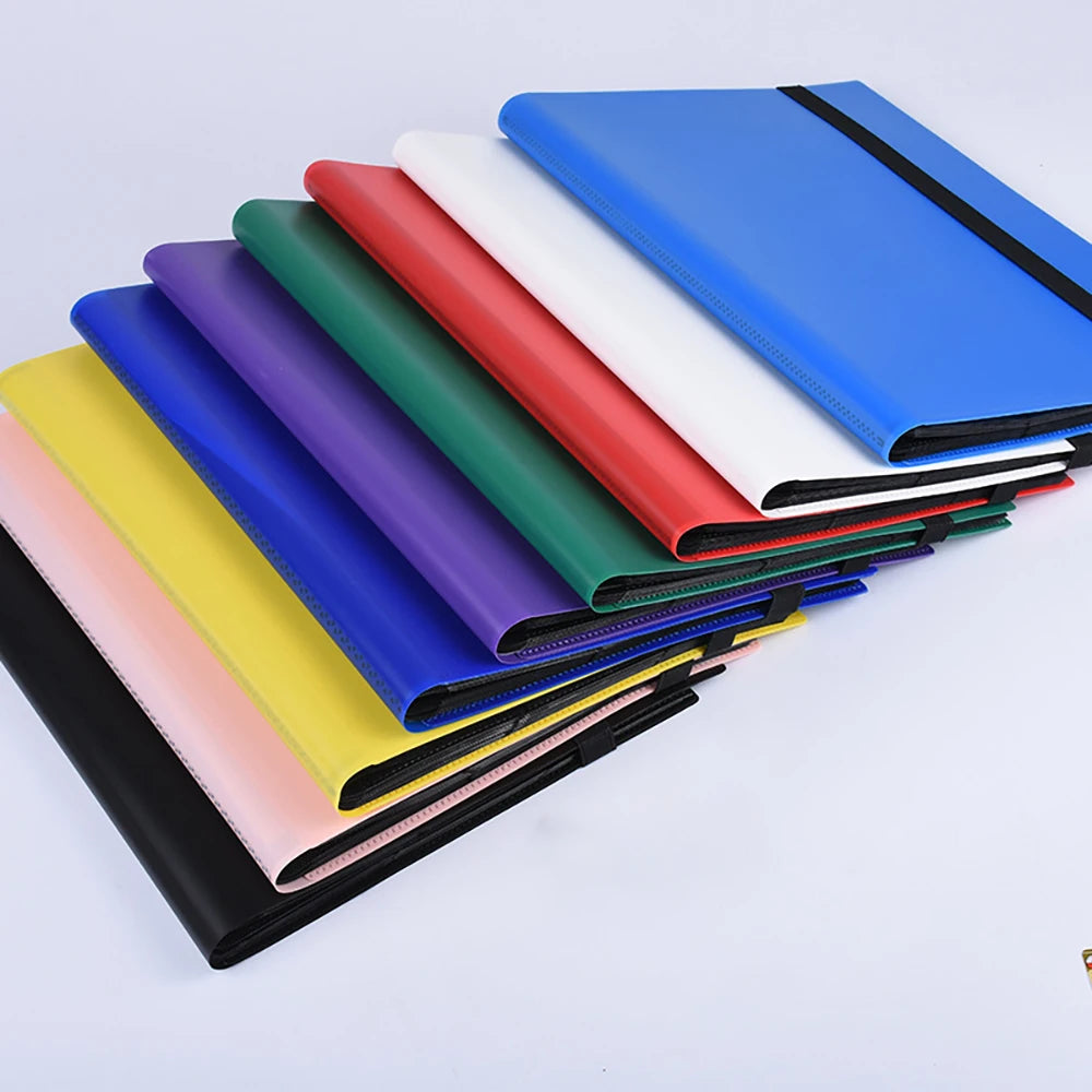 Card Binder 9 Pocket 360 Pockets Trading Card Album for Standard Cards Side Loading Card Collection Folder for PTCG Game Cards