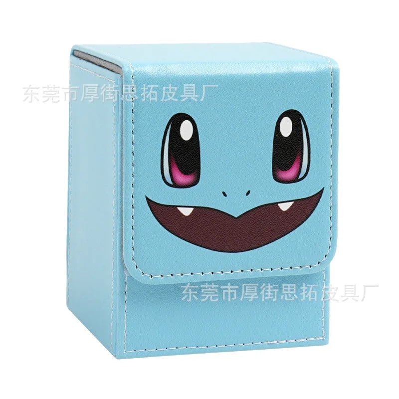Pokemon Card Deck Storage Box PTCG Board Games magic Commander deck box mtg Card Carrying Organiser Case Trading for tcg sleeves