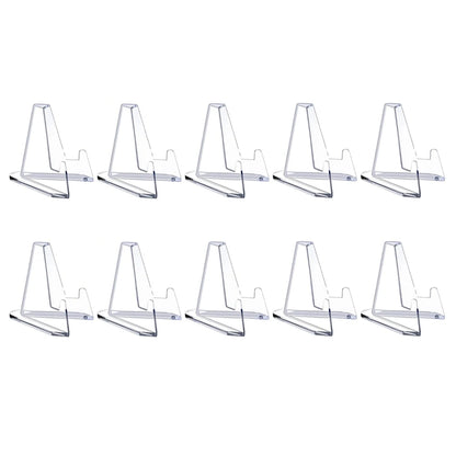 Card Display Stand Card Stand Clear Acrylic Coin Display Easel Holder Baseball Sports Card Stand Trading Graded Card Easel Stand