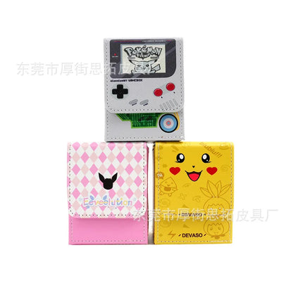 Pokemon Card Deck Storage Box PTCG Board Games magic Commander deck box mtg Card Carrying Organiser Case Trading for tcg sleeves