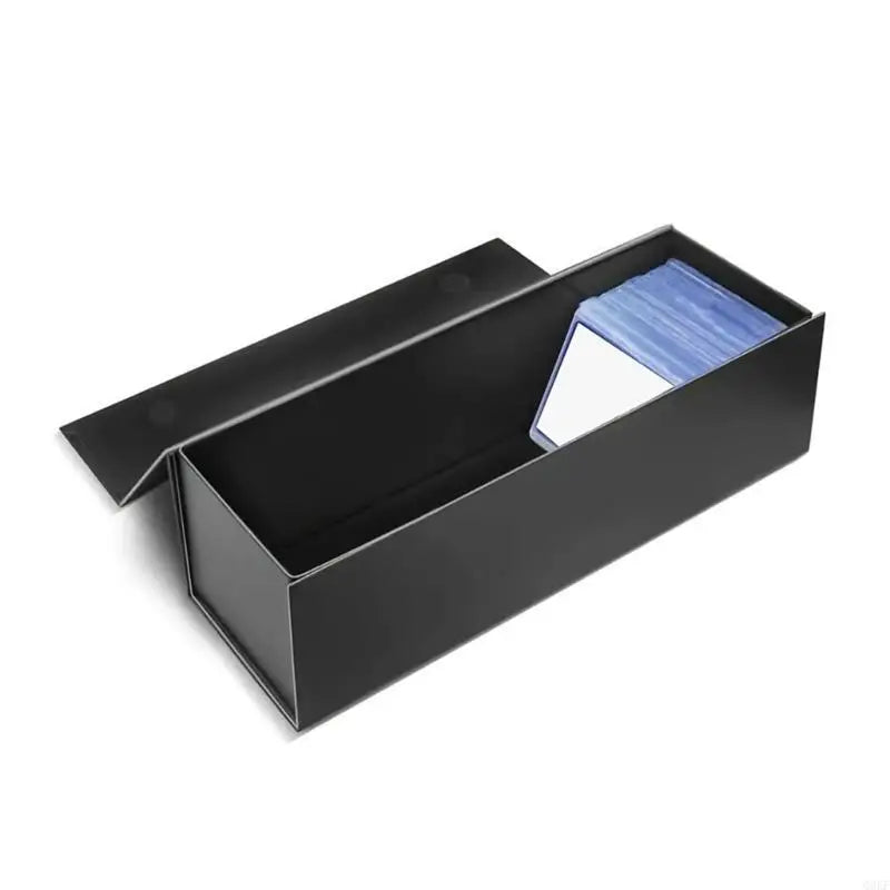 Sturdy Card Storage Box for Collectors Large Capacity Cardstock Holder