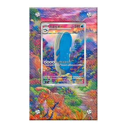Anime Pokemon Ptcg Psyduck Bulbasaur Articuno Mewtwo Meowth Charmander Squirtle Kingdra Acrylic Protective Card Display Case