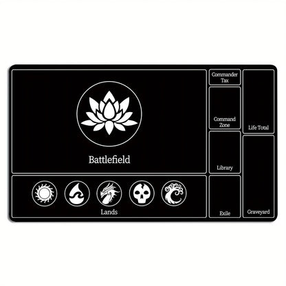 XXL Magic Game Mat TCG CCG Trading Card Table 35x60cm Playmat Rule Area Rubber Mouse Pad for Party Gamer PC Accessory Laptop Rug