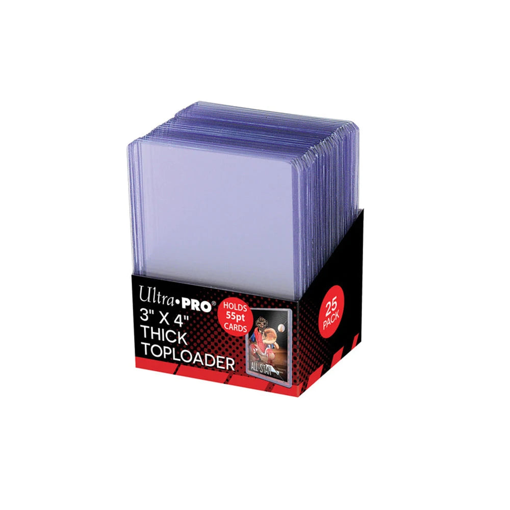 Ultra Pro 35/55/75/100/130/180PT Clear Regular Top Loaders Standard Size for All Trading Cards Baseball Card Protectors