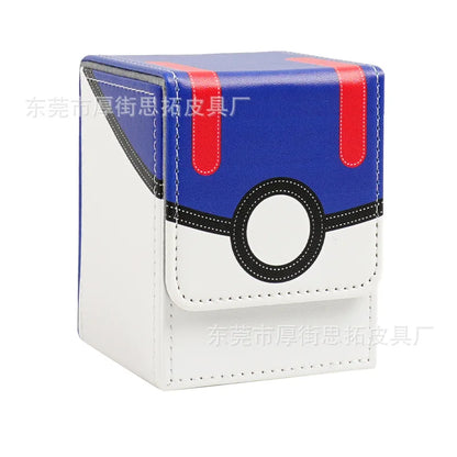 Pokemon Card Deck Storage Box PTCG Board Games magic Commander deck box mtg Card Carrying Organiser Case Trading for tcg sleeves