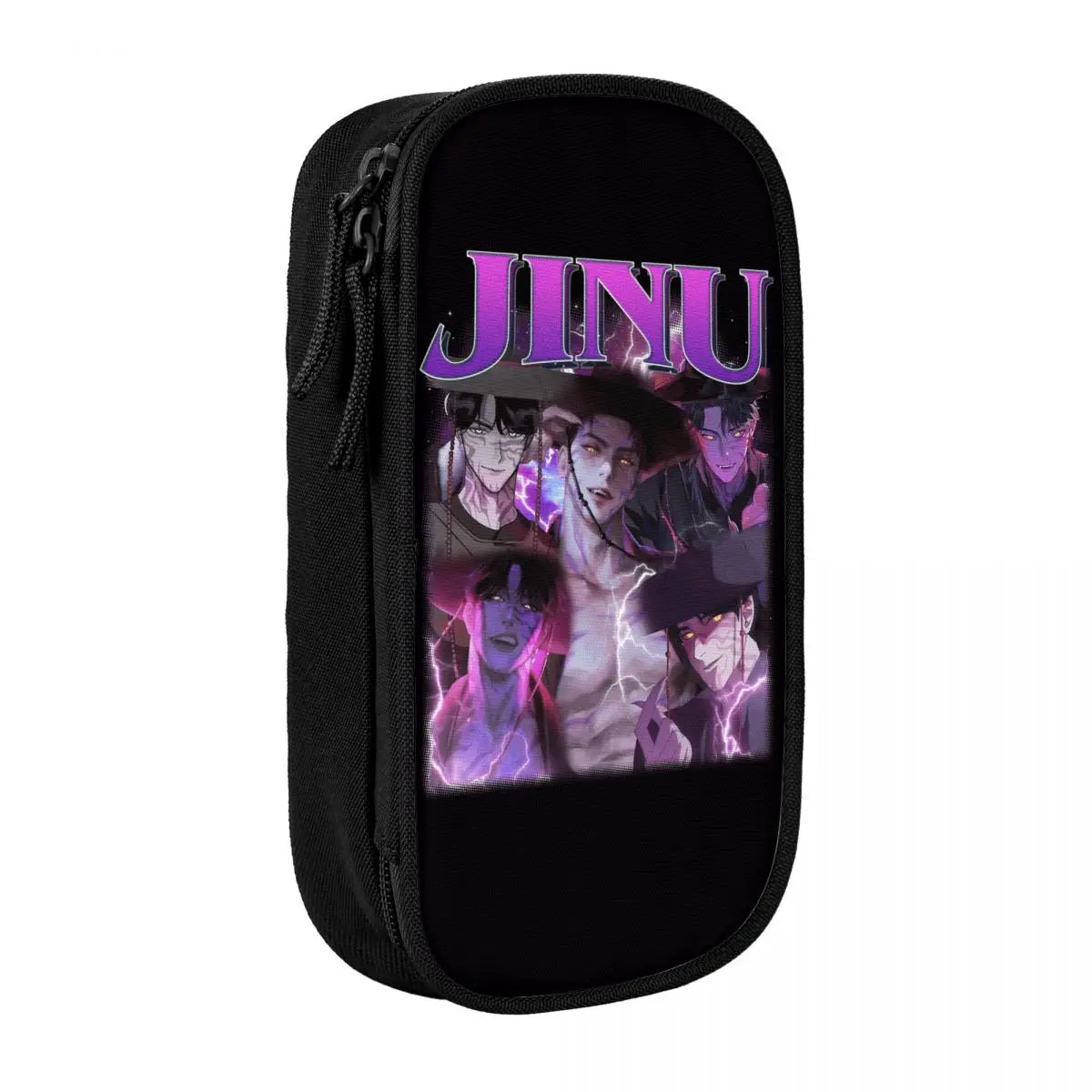 Kpop Demon Hunters Animated Kpop Films Pencil Case College Pencil Bag Students Zipper School Pencil Cases Pattern Stationery