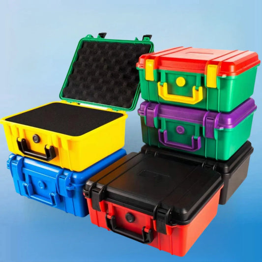 Multi-function Water-repellent and Moisture-proof Tool Box With Sponge Protection Portable Hardware Storage, Safety Instrument