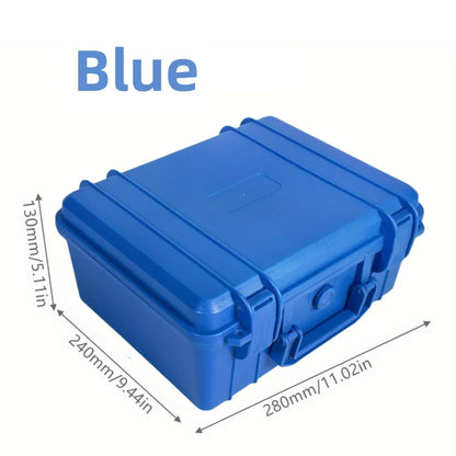 Multi-function Water-repellent and Moisture-proof Tool Box With Sponge Protection Portable Hardware Storage, Safety Instrument
