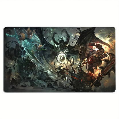 XXL Magic Game Mat TCG CCG Trading Card Table 35x60cm Playmat Rule Area Rubber Mouse Pad for Party Gamer PC Accessory Laptop Rug