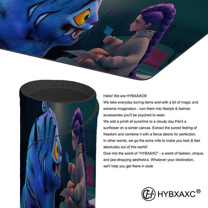 KPop Demon Hunters Animation Beautiful patterns TCG Card MTG Desk Mat Table Keyboard Big Mouse Pad Laptop Cushion NonslipDecor
