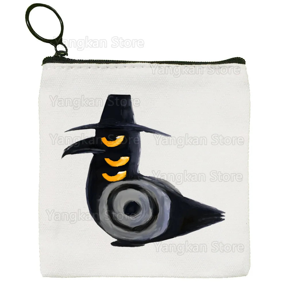 Kpop Demon Hunter K Pop Huntrix Kpop Cartoon Canvas Bag Design Canvas Simple and Fashionable Storage Bag