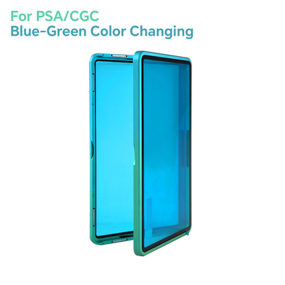 Aluminum Alloy Graded Cards Protector Case For PSA/CGC Slab, UV & Scratch Resistant Trading Card Magnetic Display Holder Box