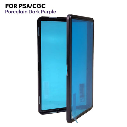 Aluminum Alloy Graded Cards Protector Case For PSA/CGC Slab, UV & Scratch Resistant Trading Card Magnetic Display Holder Box