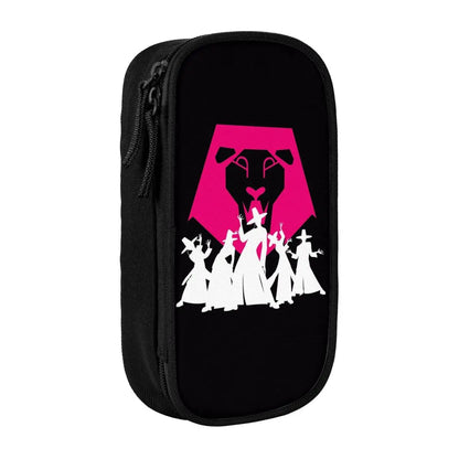 Kpop Demon Hunters Animated Kpop Films Pencil Case College Pencil Bag Students Zipper School Pencil Cases Pattern Stationery