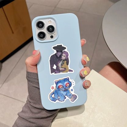 Kpop Demon Hunters Game Stickers Kids Toys DIY Notebook Motorcycle Phone Fridge Luggage Bike Cartoon Decals Graffiti
