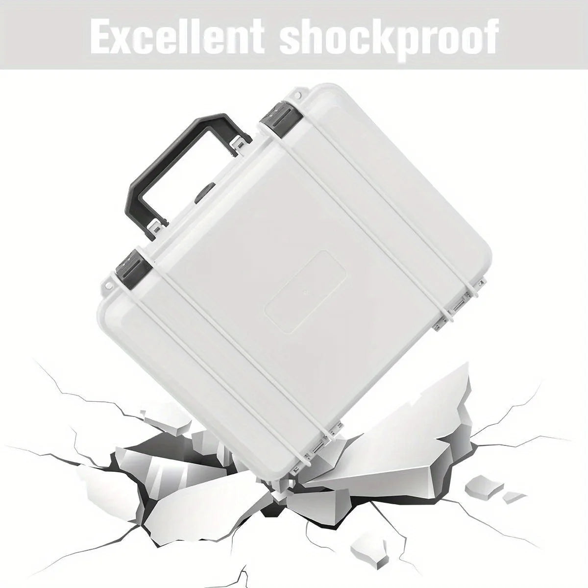 Multi-function Water-repellent and Moisture-proof Tool Box With Sponge Protection Portable Hardware Storage, Safety Instrument