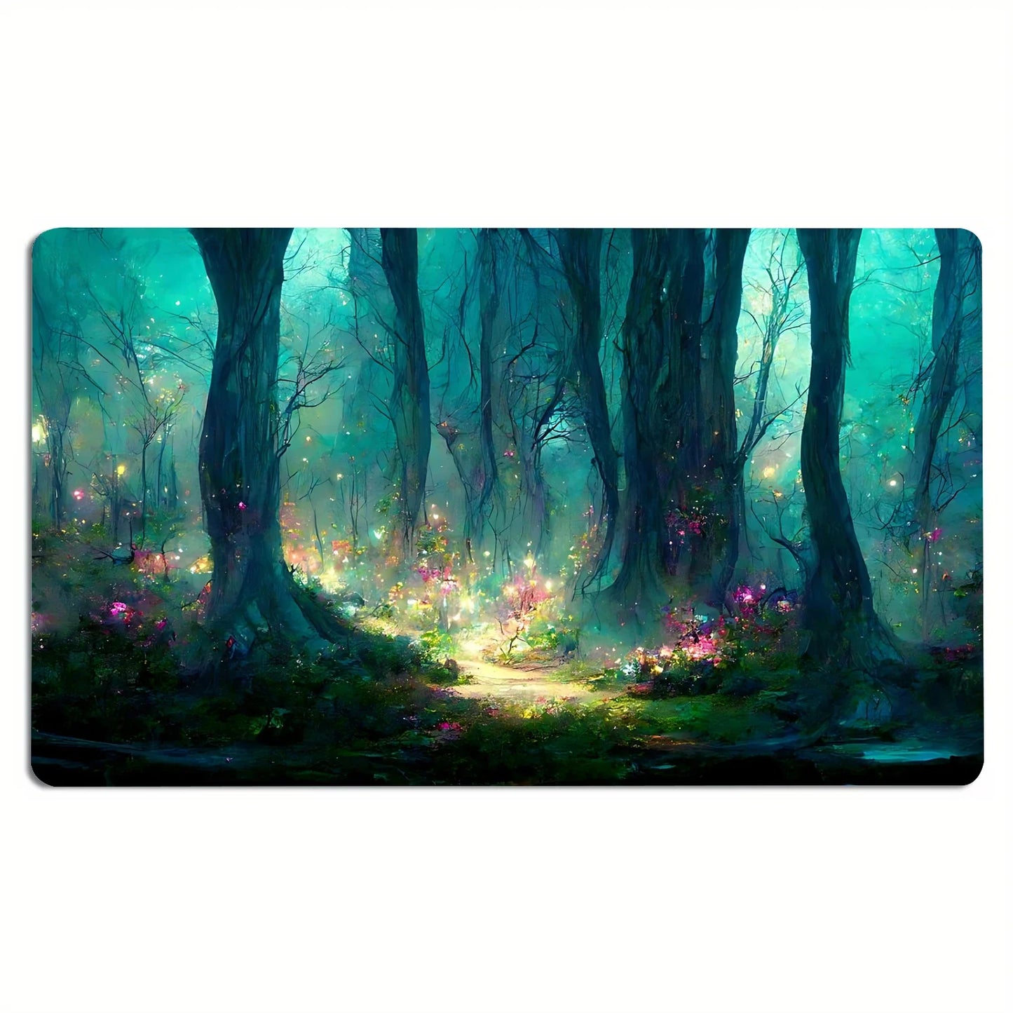 XXL Magic Game Mat TCG CCG Trading Card Table 35x60cm Playmat Rule Area Rubber Mouse Pad for Party Gamer PC Accessory Laptop Rug