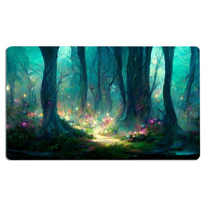 XXL Magic Game Mat TCG CCG Trading Card Table 35x60cm Playmat Rule Area Rubber Mouse Pad for Party Gamer PC Accessory Laptop Rug