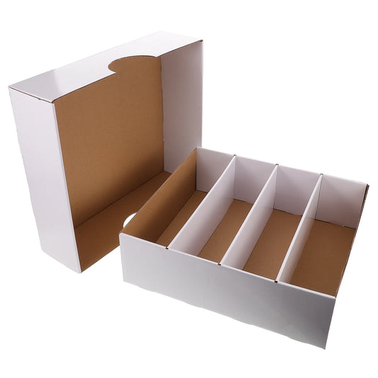 Game Storage Box Multi Compartment Large Capacity Trading Card Organizer Card Deck Case Cardboard Holder Sports