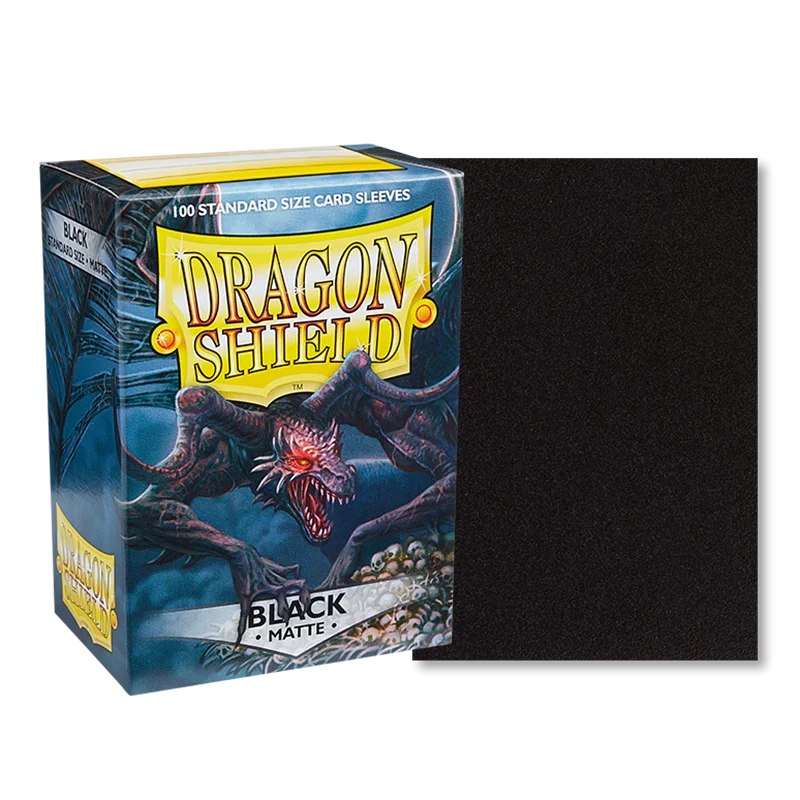 66X91mm 100 PCS/BOX Colorful Matte Cards Sleeves Dragon Shield Cards Cover Cards Protector for PKM/Star Reals Board Games