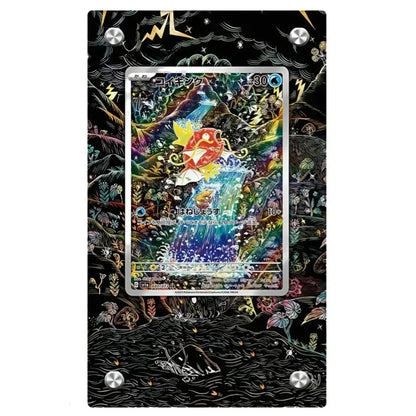 Anime Pokemon Ptcg Psyduck Bulbasaur Articuno Mewtwo Meowth Charmander Squirtle Kingdra Acrylic Protective Card Display Case