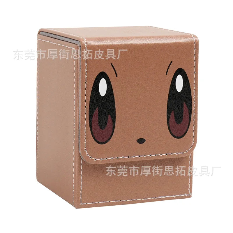 Pokemon Card Deck Storage Box PTCG Board Games magic Commander deck box mtg Card Carrying Organiser Case Trading for tcg sleeves