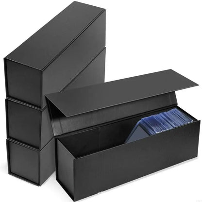 Sturdy Card Storage Box for Collectors Large Capacity Cardstock Holder