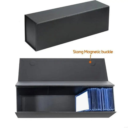 Sturdy Card Storage Box for Collectors Large Capacity Cardstock Holder