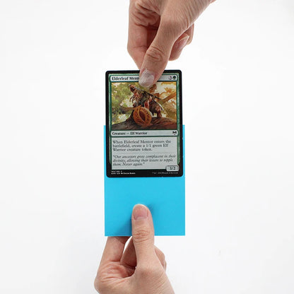 100PCS Matte Colorful Standard Size Card Sleeves TCG Trading Cards Protector Tarot Shield Board Games Magical Cover PKM 66x91mm
