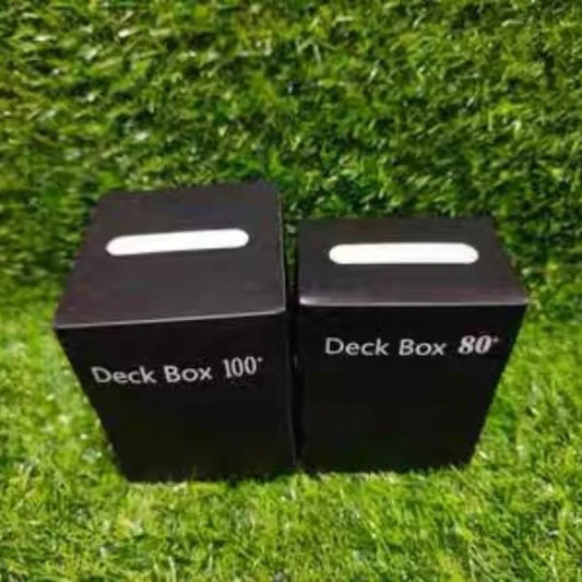 1 Box Game Trading Card Box, Solid Color Card Box, Card Holder Storage Box For Trading Cards, Sports And Games