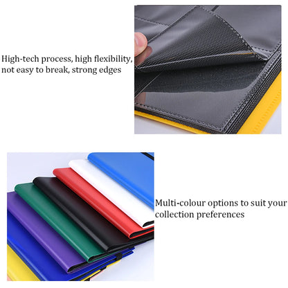 Card Binder 9 Pocket 360 Pockets Trading Card Album for Standard Cards Side Loading Card Collection Folder for PTCG Game Cards