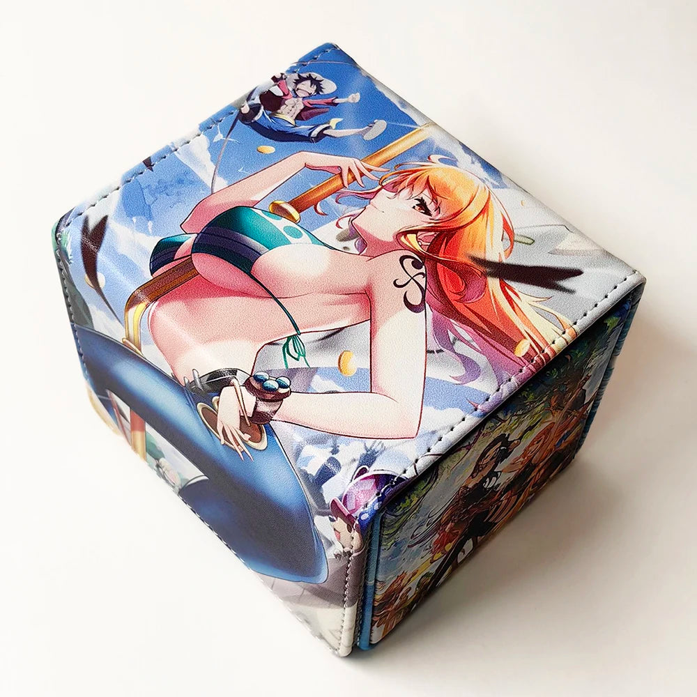 OPCG One Piece Card Deck Storage Box WSPPTCG Yamato Nami Commander Deck Box Mtg Card Carrying Organiser Case Trading for Sleeves