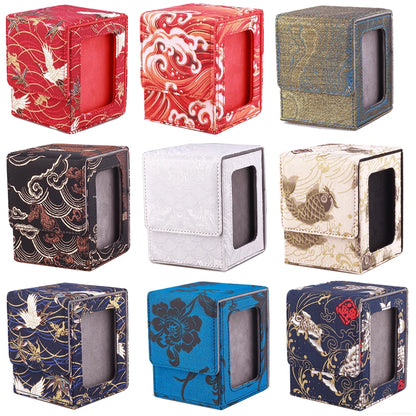 100+ Trading Card Deck Box Holder Commander Card Carrying Organiser Case MTG TCG Board Games Collectible Card Cases Gifts