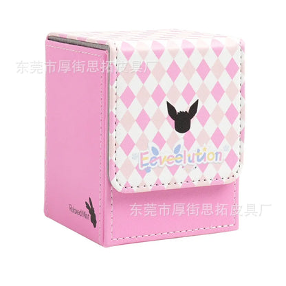 Pokemon Card Deck Storage Box PTCG Board Games magic Commander deck box mtg Card Carrying Organiser Case Trading for tcg sleeves