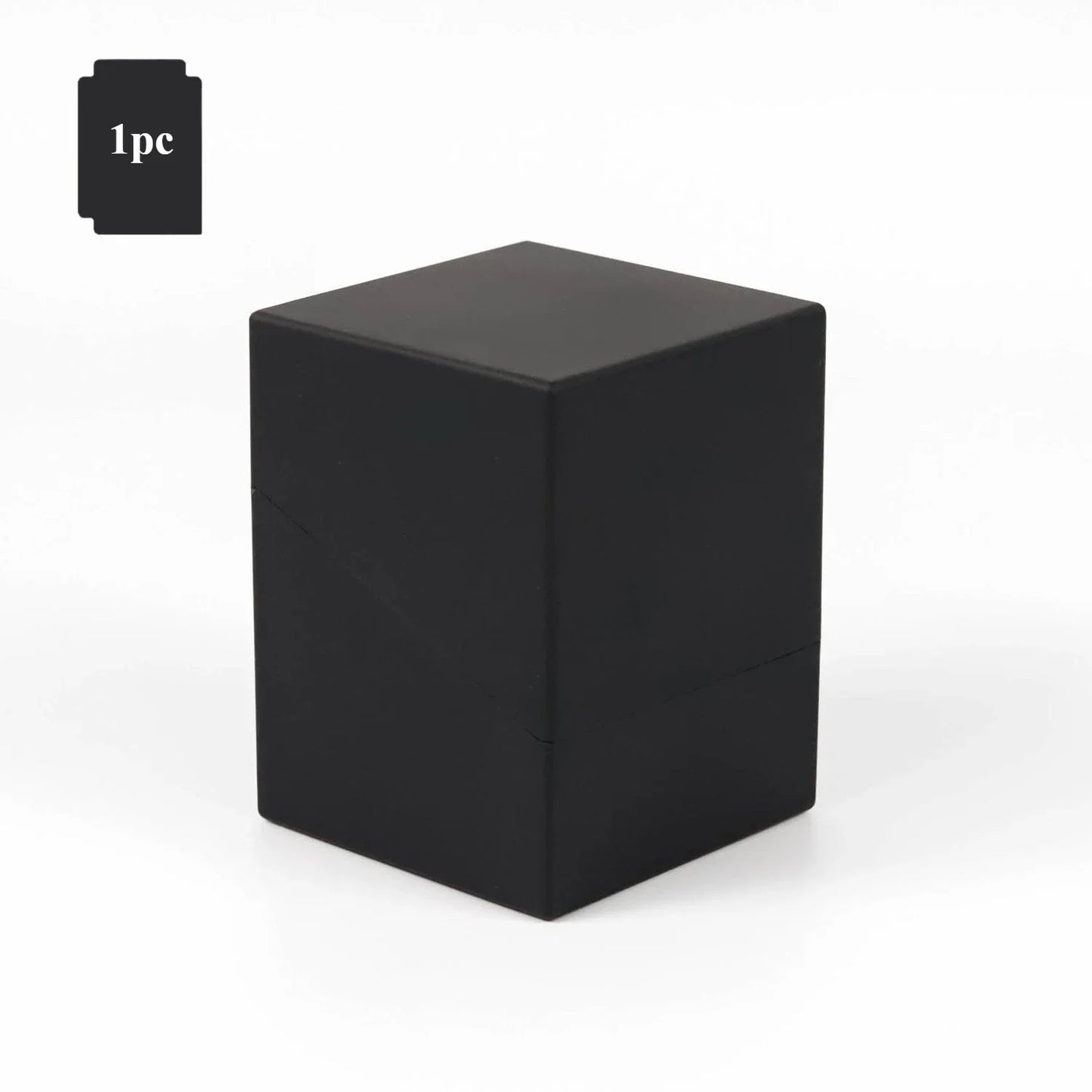 Card Storage Box for Trading Cards Holds 100+ with 1 Dividers Deck Box Secure and Durable  for YuGiOh MTG TCG and Baseball Cards