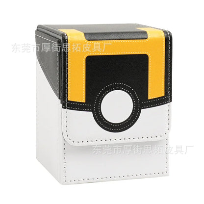 Pokemon Card Deck Storage Box PTCG Board Games magic Commander deck box mtg Card Carrying Organiser Case Trading for tcg sleeves