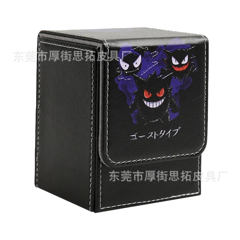 Pokemon Card Deck Storage Box PTCG Board Games magic Commander deck box mtg Card Carrying Organiser Case Trading for tcg sleeves