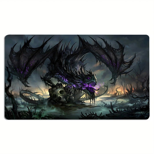 XXL Magic Game Mat TCG CCG Trading Card Table 35x60cm Playmat Rule Area Rubber Mouse Pad for Party Gamer PC Accessory Laptop Rug