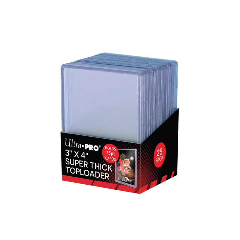 Ultra Pro 35/55/75/100/130/180PT Clear Regular Top Loaders Standard Size for All Trading Cards Baseball Card Protectors