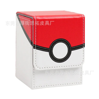Pokemon Card Deck Storage Box PTCG Board Games magic Commander deck box mtg Card Carrying Organiser Case Trading for tcg sleeves