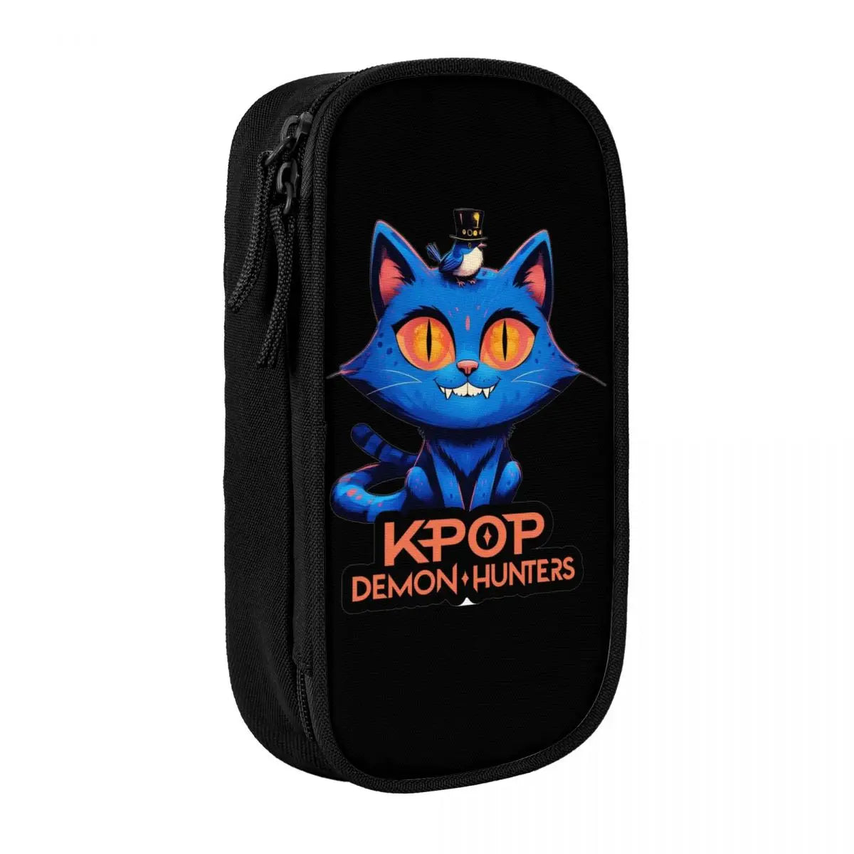 Kpop Demon Hunters Animated Kpop Films Pencil Case College Pencil Bag Students Zipper School Pencil Cases Pattern Stationery
