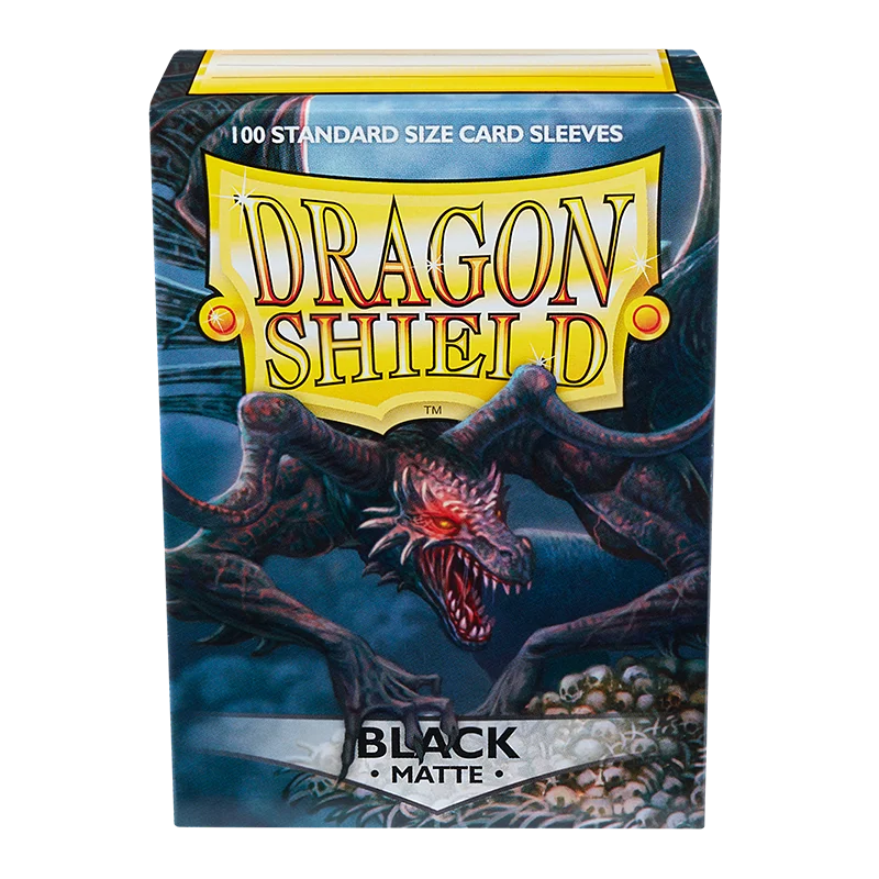 66X91mm 100 PCS/BOX Colorful Matte Cards Sleeves Dragon Shield Cards Cover Cards Protector for PKM/Star Reals Board Games