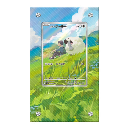 Anime Pokemon Ptcg Psyduck Bulbasaur Articuno Mewtwo Meowth Charmander Squirtle Kingdra Acrylic Protective Card Display Case