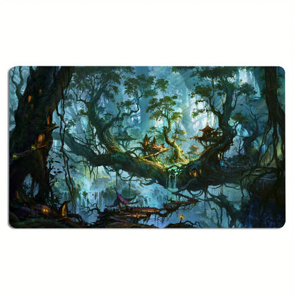 XXL Magic Game Mat TCG CCG Trading Card Table 35x60cm Playmat Rule Area Rubber Mouse Pad for Party Gamer PC Accessory Laptop Rug