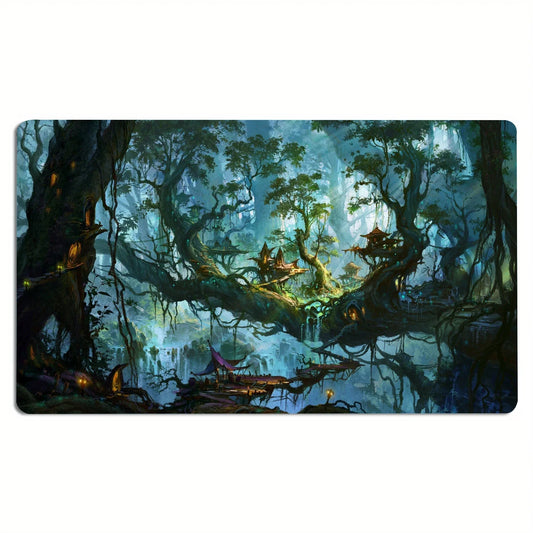 XXL Magic Game Mat TCG CCG Trading Card Table 35x60cm Playmat Rule Area Rubber Mouse Pad for Party Gamer PC Accessory Laptop Rug